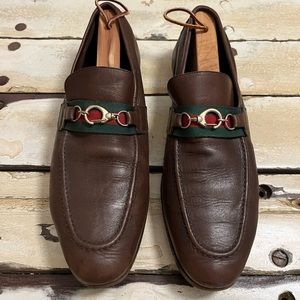 Gucci Loafers with custom strap-  Size is 41 1/2 E